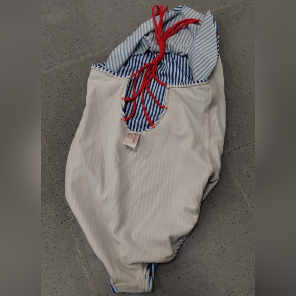 Cat & Jack Target Large (10/12) Cherry swimwear ruffle top one piece Swimsuit - Picture 11 of 16